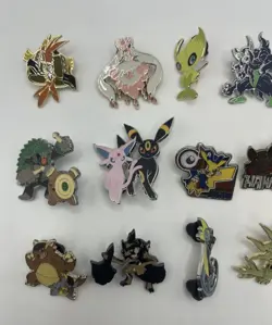 15x Different Official Pokemon Enamel Collector Pin Lot Mega Tyranitar Pikachu + - Image 2