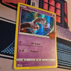 Mewtwo 056/172 Holo Rare Halloween Trick or Trade 2022 Pokemon Card TCG - Image 2