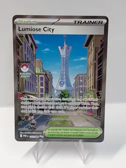 Lumiose City 111/088 Pokemon TCG 2026 Full Art Rare Perfect Order - Image 1