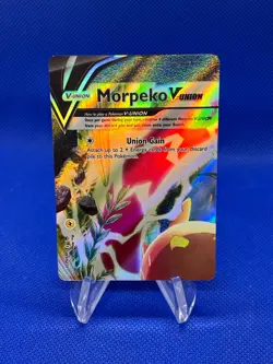 Pokemon Sword & Shield Morpeko V-Union SWSH215 SWSH216 SWSH217 SWSH218 Set of 4 - Image 2