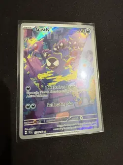 Gastly 177/162 Illustration Rare IR Temporal Forces Pokemon TCG NM Holo - Image 2