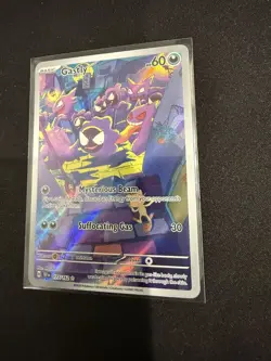 Gastly 177/162 Illustration Rare IR Temporal Forces Pokemon TCG NM Holo - Image 4