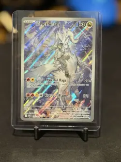 Pokemon N's Reshiram 167/159 SV09: Journey Together Illustration Rare Holo - Image 1
