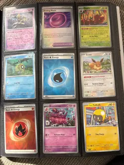 binder of pokemon cards prismatic evolutions - Image 3