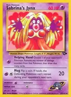 Pokemon Sabrina's Jynx (57/133) Gym Challenge MP - Image 1