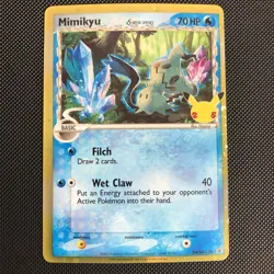Pokemon TCG - Mimikyu (Delta Species) SWSH136 NM Holo Sword & Shield Promo - Image 1