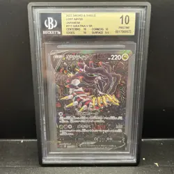 BGS 10 Pristine 2022 Pokemon Japanese SWSH Lost Abyss Alt Art Giratina V 111 psa - Image 1