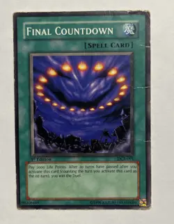 Yugioh Final Countdown DCR-091 2003 Common 1st Edition HP - Image 1