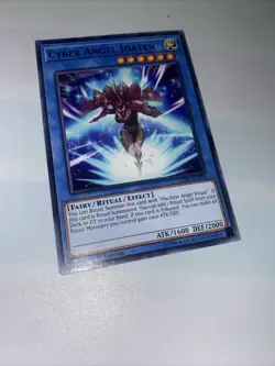 Yugioh-Cyber Angel Idaten LED4-EN019 1st Edition Common Short Print - Image 1
