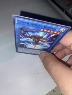 Yugioh-Cyber Angel Idaten LED4-EN019 1st Edition Common Short Print - Image 3