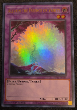 Yugioh! - Allvain The Essence of Vanity - MP22-EN145 - Ultra Rare - 1st Ed - NM - Image 1