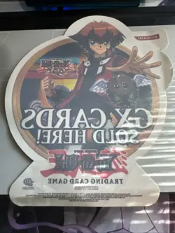 Yugioh Gx Rare Promo Window Cling 9" x 11" Yu Gi Oh Konami Upper deck - Image 1