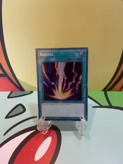 Yugioh Card Raigeki SDCH-EN021 Structure Deck: Spirit Charmers 1st Edition - Image 1