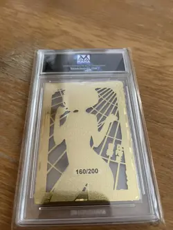 G1N Rem ReZero Goddess Story Waifu Gold Premium Metal Card Doujin 200 MANA 95 MT - Image 3