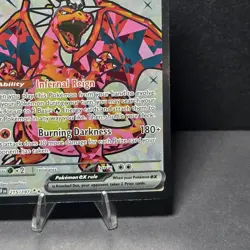 Pokemon Card Charizard ex 215/197 Obsidian Flames 215/197 Ultra Rare Full Fire - Image 5