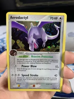 Pokemon Card Ex Legend Maker Aerodactyl 1/92 2006 Non Reverse Holo - Image 2