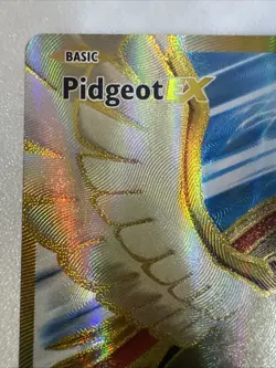 Pokemon Pidgeot-EX TCG Evolutions Full Art Holo Card 104/108 Ultra Rare - Image 2