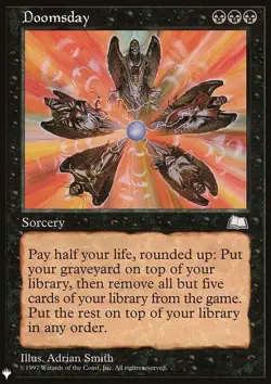 MTG Magic the Gathering Doomsday (842/1104) The List LP - Image 1