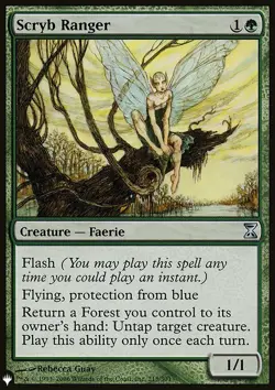 MTG Magic the Gathering Scryb Ranger (787/1104) The List NM - Image 1