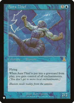 MTG Magic the Gathering Aura Thief (UDS-26/3168) The List NM - The List - Image 1