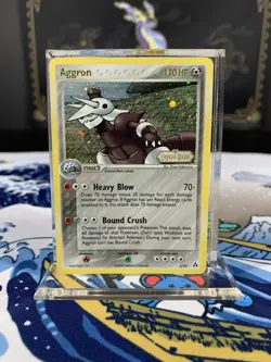 Pokemon Card Ex Legend Maker Aggron 2/92 2006 Reverse Stamped Holo - Image 1