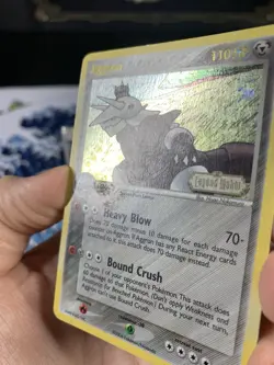 Pokemon Card Ex Legend Maker Aggron 2/92 2006 Reverse Stamped Holo - Image 4