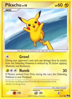 Pokemon Pikachu (15/17) POP Series 9 MP - Image 1