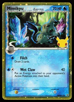 Mimikyu SWSH136 Holo Sword & Shield Celebrations Promo Pokemon Card - Image 1