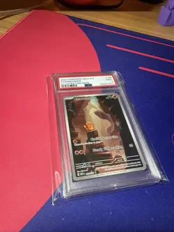 Pokemon Charmander 151 Illustration Rare Holo 168/165 Scarlet & Violet PSA 9 - Image 1