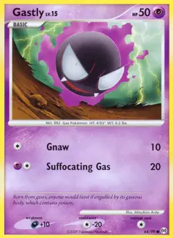 Pokemon Gastly (64/111) Arceus LP - Image 1