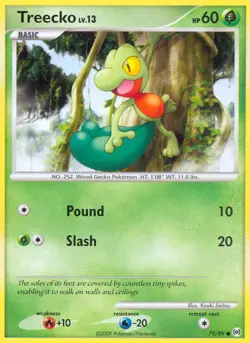 Pokemon Treecko (79/117) Arceus LP - Image 1
