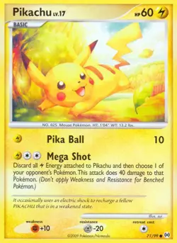 Pokemon Pikachu (71/116) Arceus LP - Image 1