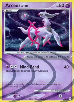Pokemon Arceus (AR7/119) Arceus MP HOLO - Image 1