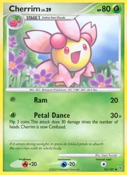 Pokemon Cherrim (55/174) Supreme Victors LP - Image 1
