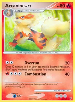 Pokemon Arcanine (50/176) Supreme Victors LP - Image 1