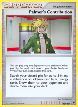 Pokemon Palmer's Contribution (139/178) Supreme Victors LP - Image 1
