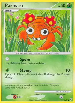 Pokemon Paras (119/178) Supreme Victors LP - Image 1