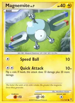 Pokemon Magnemite (111/178) Supreme Victors LP - Image 1