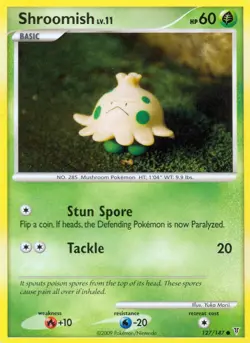 Pokemon Shroomish (127/174) Supreme Victors LP - Image 1