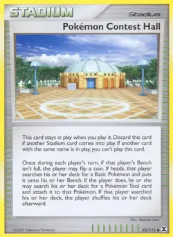 Pokemon Pokemon Contest Hall (93/131) Rising Rivals LP - Image 1