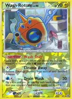Pokemon Wash Rotom (RT5/131) Rising Rivals LP HOLO - Image 1