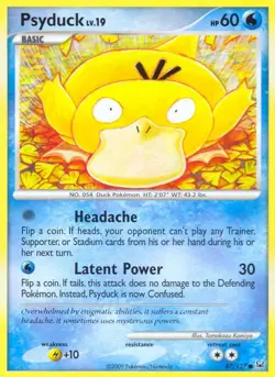 Pokemon Psyduck (87/142) Platinum LP - Image 1