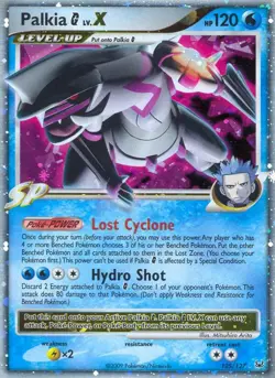 Pokemon Palkia G LV.X (125/147) Platinum DMG HOLO - Image 1
