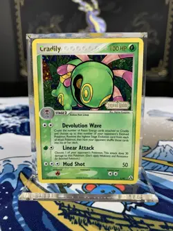 Pokemon Card Ex Legend Maker Cradily 3/92 2006 Reverse Stamped Holo - Image 1