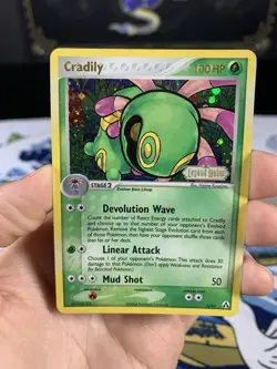 Pokemon Card Ex Legend Maker Cradily 3/92 2006 Reverse Stamped Holo - Image 2