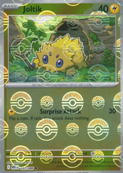 Pokemon Joltik (33/330) White Flare NM REVERSE HOLO- Poke Ball Pattern - Image 1