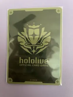 Hololive TCG Amane Kanata Foil Card hBP01-014 UR NM Condition - Image 2