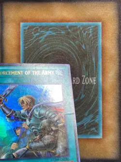 Yugioh Reinforcement of the Army LCJW-EN286 Ultra Rare 1st Ed MP - Image 2