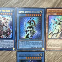 Yu-Gi-Oh! Black Luster Soldier Holo Card Lot 1st Edition SYE-024 - Image 2