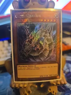 Yugioh! Cyber Dragon - RA03-EN155 - Platinum Secret Rare - 1st Edition Near Mint - Image 2